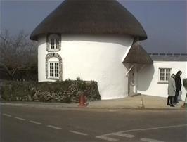 One of the very round Roundhouses at Veryan
